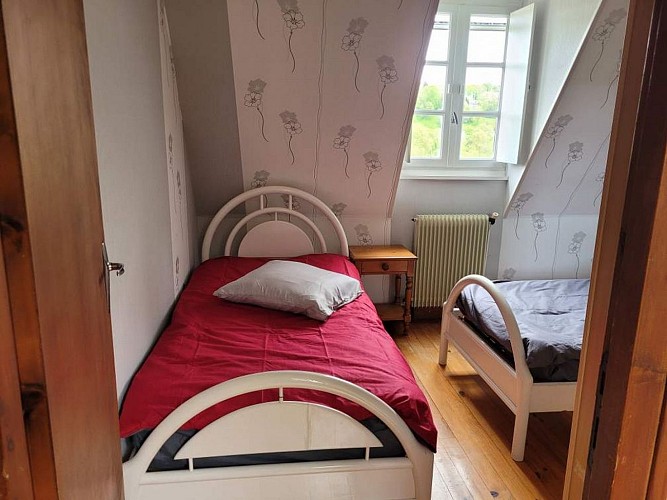 Chambre lits simples