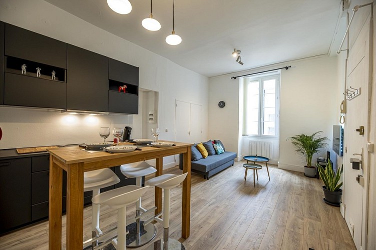 appartement Wonderhost Cordeliers - Pau - salon