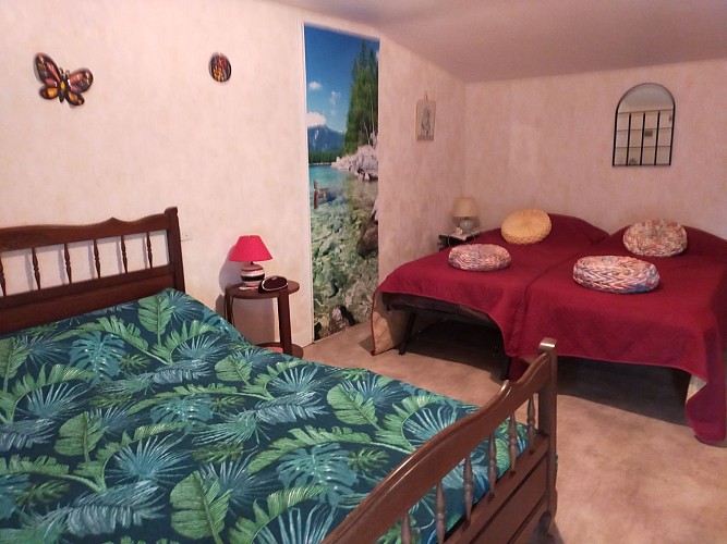 Chambre 3 à l'étage