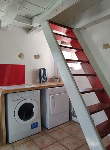 Arriere cuisine Le gite du Presbytère