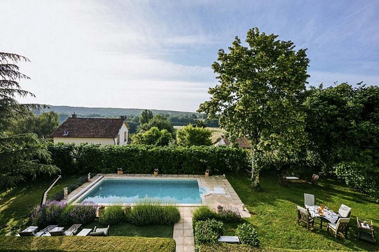 Le Prieuré de Pressigny (piscine)