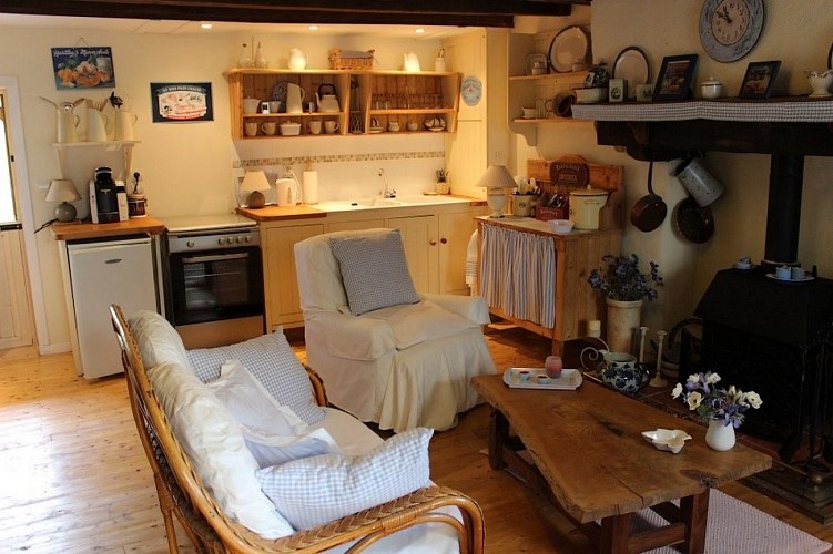 Pièce de vie (rez de chaussée)