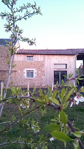 Vue du meublé côté cour