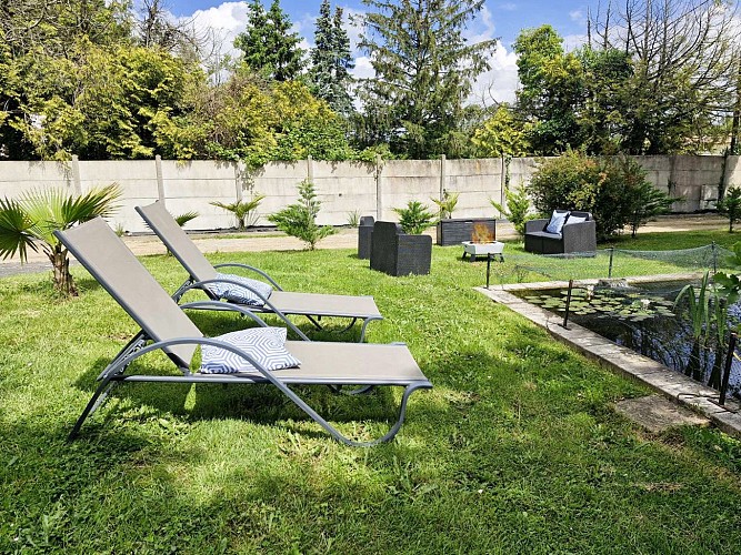 Exterieur bains de soleil