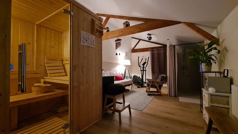 salle bien être - sauna
