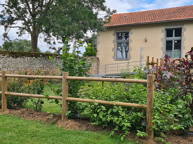 jardin et gîte