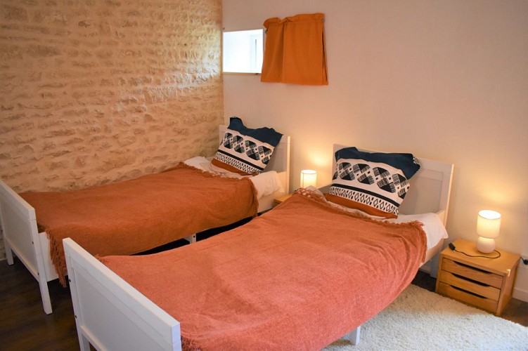 Gîte de la Coulonnerie - Chambre jumelle