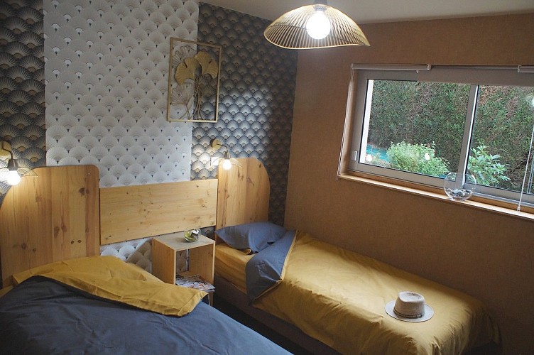 chambre version lits séparés