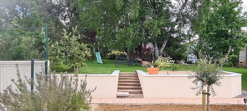 Piscine Escalier accès