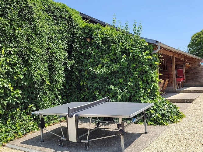 Jeux de plein air à disposition