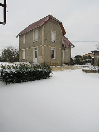 gite sous la neige 