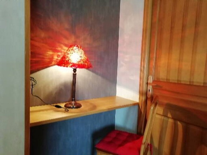 gite de la grimolle 2 chambre à l'étage