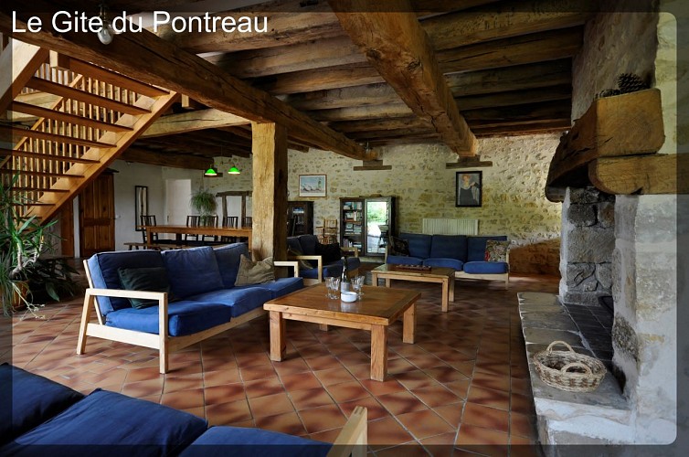 Le Gite du Pontreau salon