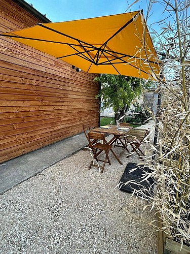 La K'ase du baudet - terrasse