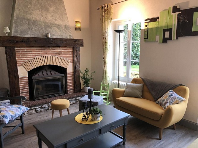 Régis GODET - La Malinerie à Aslonnes - salon.