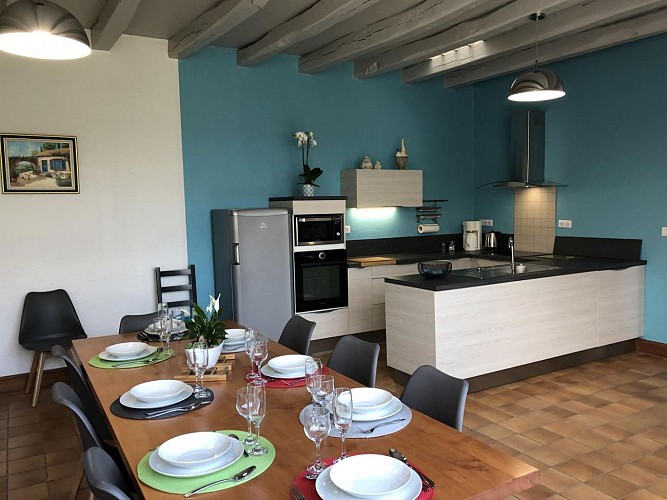 Régis GODET - La Malinerie à Aslonnes - cuisine.