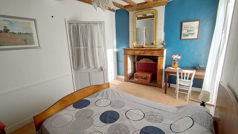 Maison du Coteau_Glénouze_2022- Chambre rez de chaussée