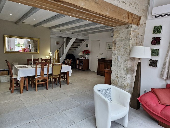 Salon et salle à manger Maison Aux Petits Bonheurs