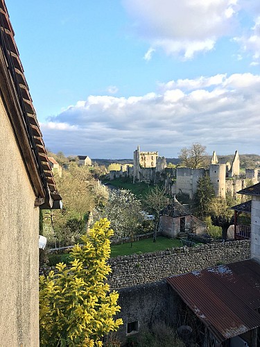 Vue de la Chambre sur le Château