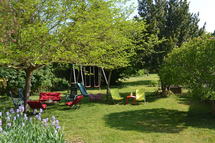 Espace détente arboré