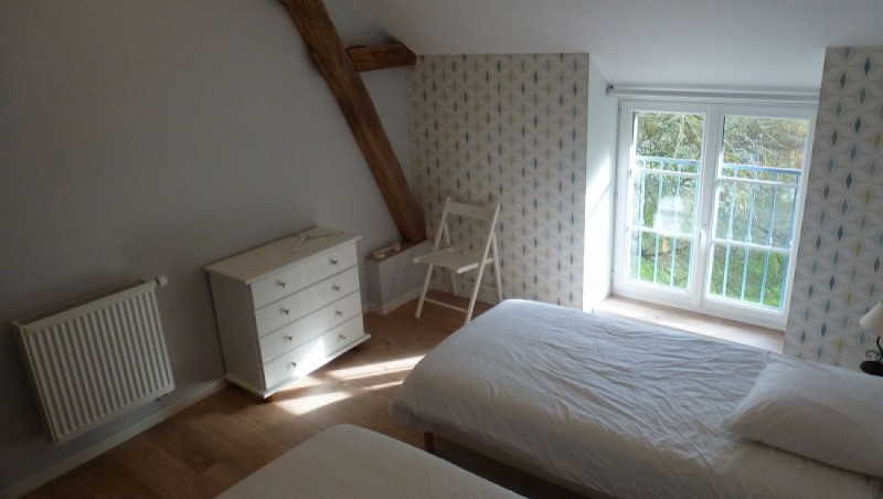 Chambre 2: 2 lits simples jumelables