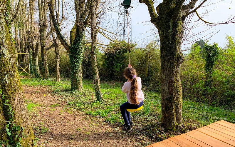 TYROLIENNE - GÎTES du CHAIX-WEB