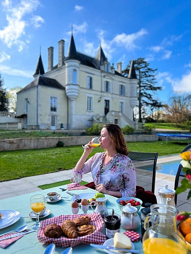 Petit-dejeuner au calme 