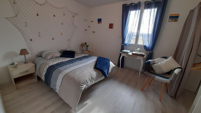 Chambre bord de mer - Gîte le Relais du Mardelon