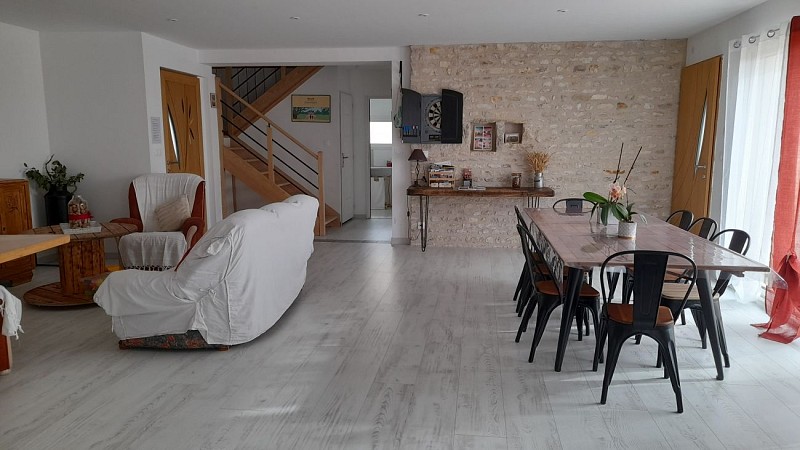 Salon - Gîte le Relais du Mardelon