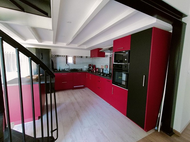 Gîte de Kairos à Savigné - Vienne - cuisine