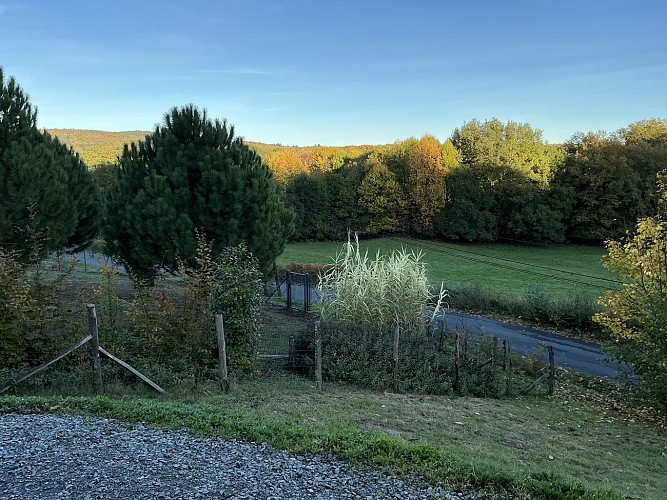 Vue du gîte