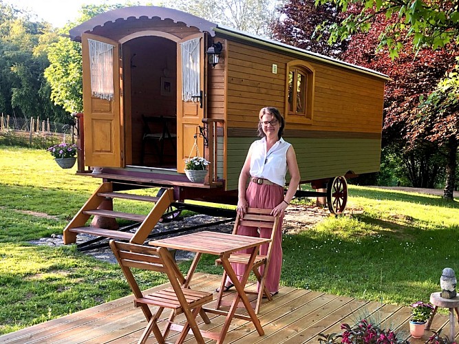 Roulotte la Chouette des Granges