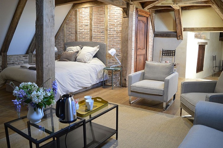 Chambre au Château de la Brégère