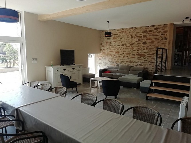 Gîte La Ribière Chomeau, à Bujaleuf (intérieur)_4