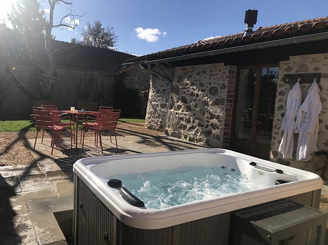 La Charniere: Jardin