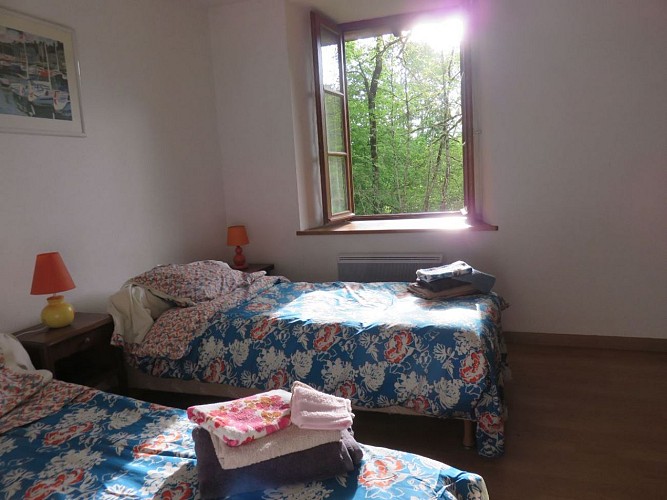 Gîte Rochechouart Le Moulin de la Maillerie_Chambre Ouest