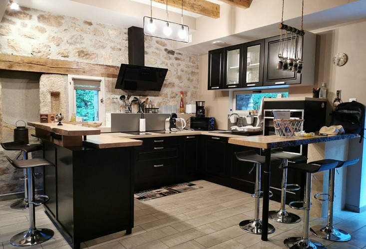 Cuisine moulin de Monjonc Saint-Junien