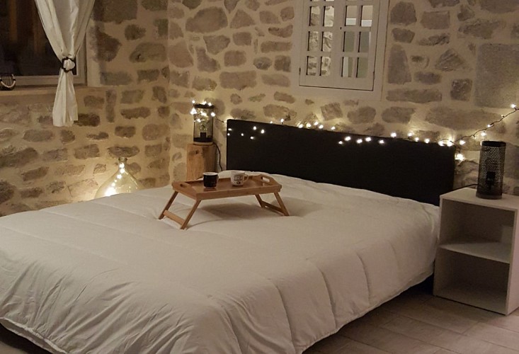 Chambre du bas moulin de Monjonc Saint-Junien