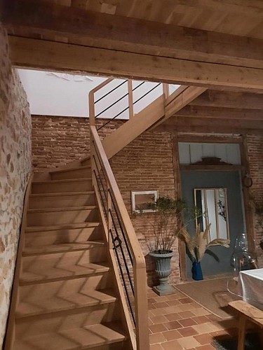 Les Ecuries du Château Rieux - Escalier