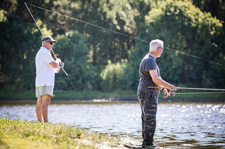 Pêche à l'étang des Gâtineaux La Gaule Tharonnaise