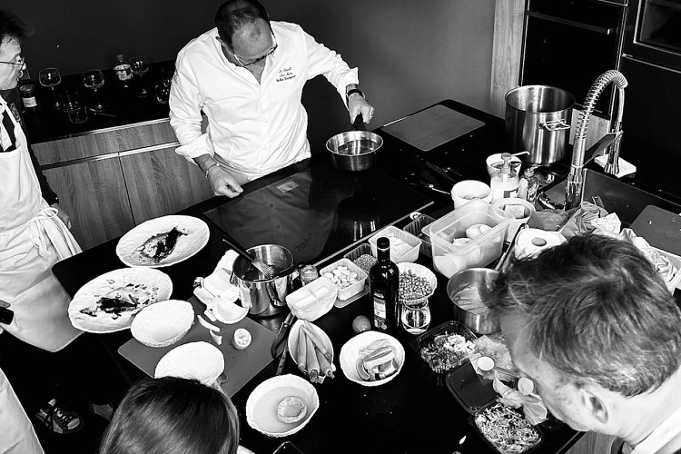 Gilles Dudognon - cours de cuisine