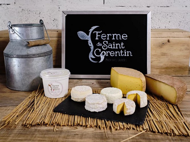 Ferme de Saint Corentin - Produits laitiers