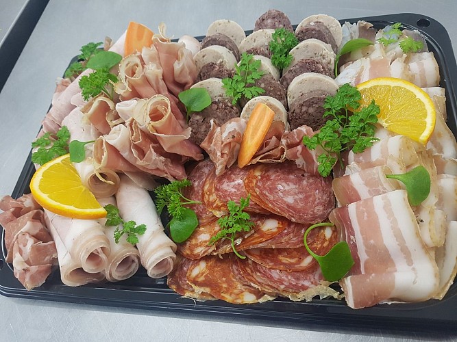 Plateau assortiment binamé pourcê