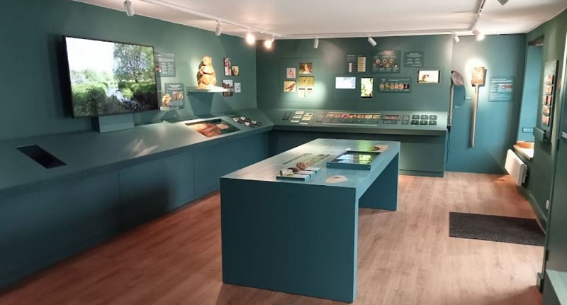 La maison de la réserve naturelle et des castors