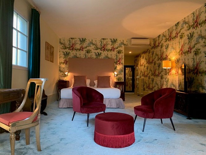 Privilège & Terrasse - Noisette chambre