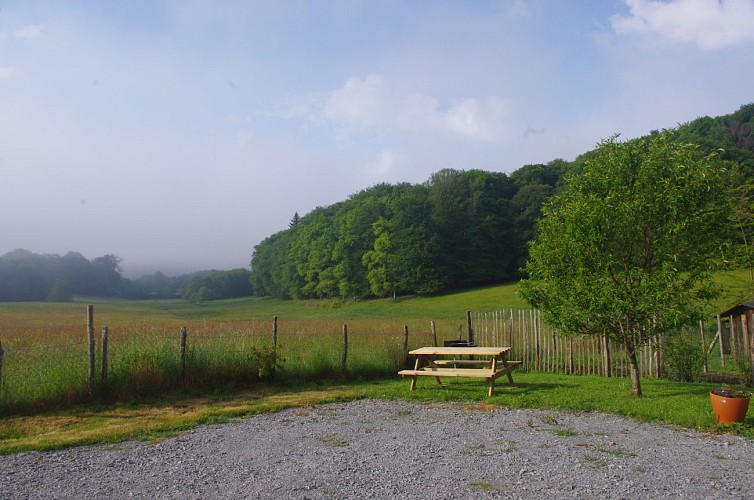 Vue du gîte