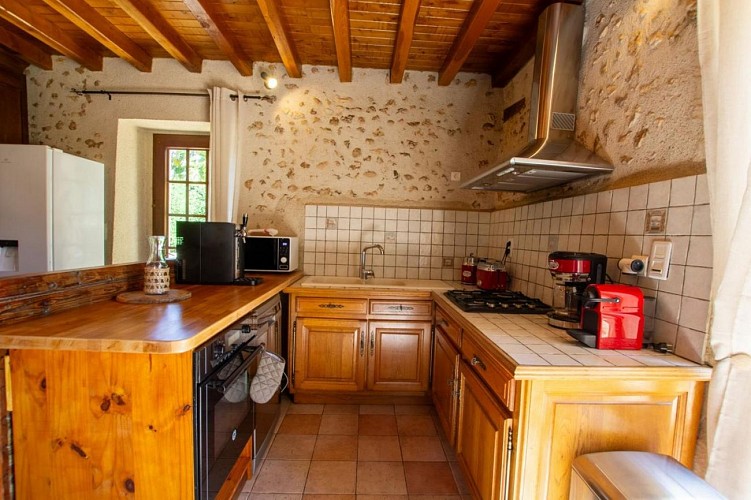 Gite Côté Truffière cuisine