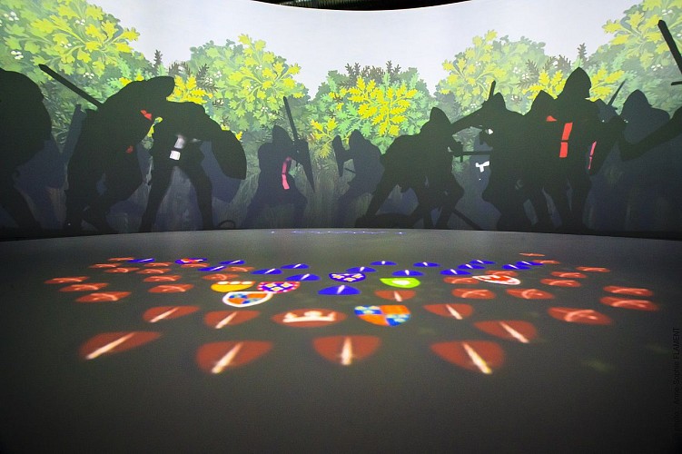 Reconstitution bataille d'Azincourt