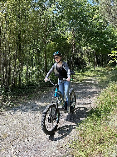 Randonnée en trottinette électrique dans le vignoble