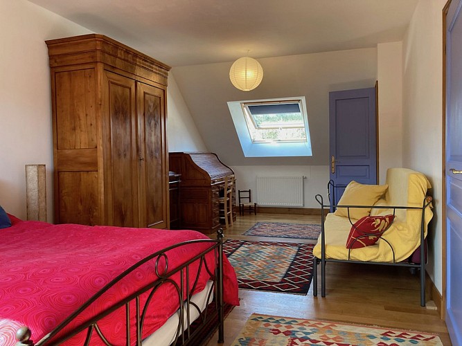 Perchoir 1 Lit Double Armoire Bureau